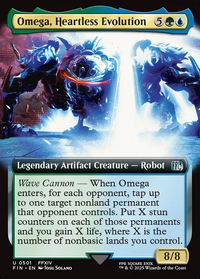 Omega, Heartless Evolution (Final Fantasy) - Magic: The Gathering in TCG Land