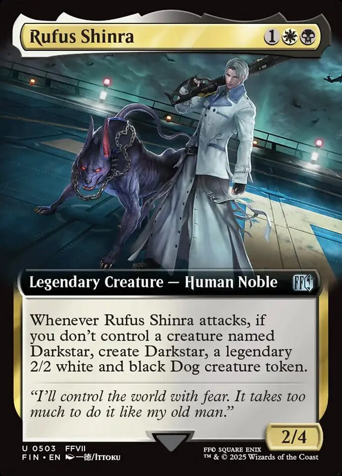Rufus Shinra (Final Fantasy) - Magic: The Gathering in TCG Land