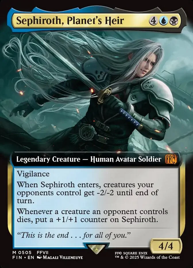 Sephiroth, Planet's Heir (Final Fantasy) - Magic: The Gathering in TCG Land