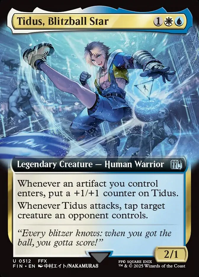 Tidus, Blitzball Star (Final Fantasy) - Magic: The Gathering in TCG Land