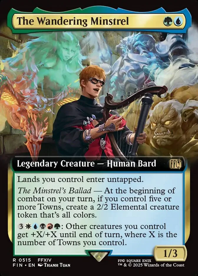 The Wandering Minstrel (Final Fantasy) - Magic: The Gathering in TCG Land