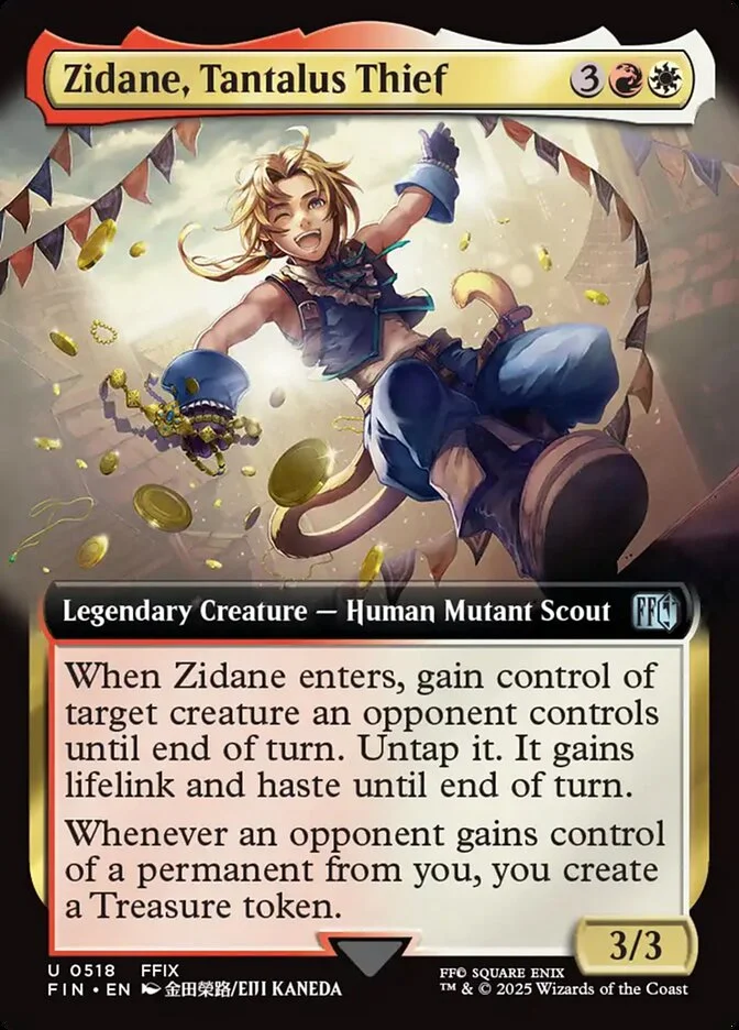Zidane, Tantalus Thief (Final Fantasy) - Magic: The Gathering in TCG Land