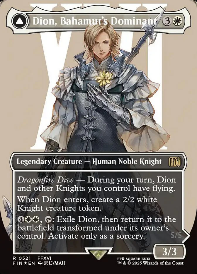 Dion, Bahamut's Dominant (Final Fantasy) - Magic: The Gathering in TCG Land