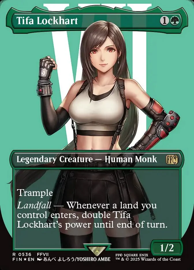 Tifa Lockhart (Final Fantasy) - Magic: The Gathering in TCG Land