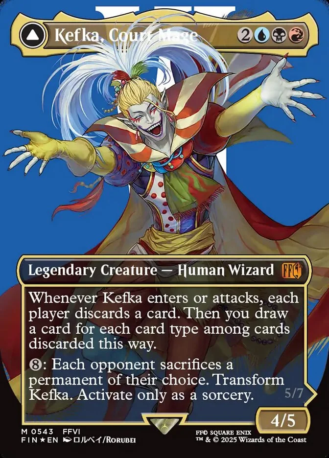 Kefka, Court Mage (Final Fantasy) - Magic: The Gathering in TCG Land