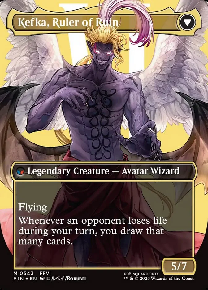 Kefka, Ruler of Ruin (Final Fantasy) - Magic: The Gathering in TCG Land