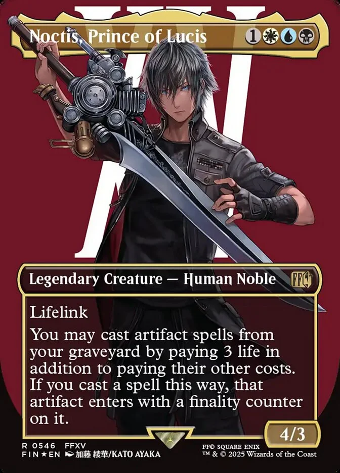 Noctis, Prince of Lucis (Final Fantasy) - Magic: The Gathering in TCG Land
