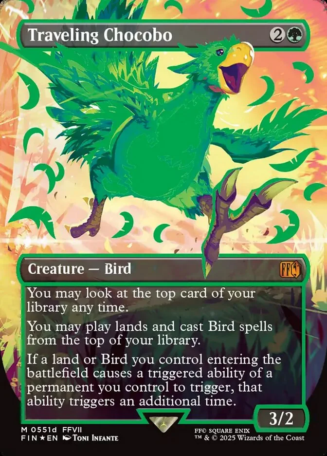 Traveling Chocobo (Final Fantasy) - Magic: The Gathering in TCG Land