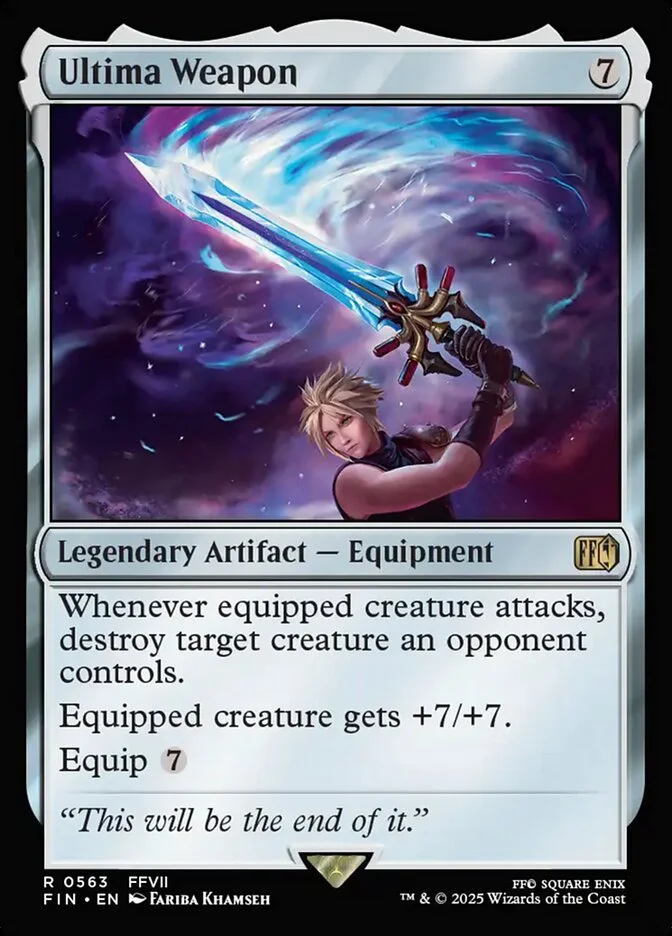Ultima Weapon (Final Fantasy) - Magic: The Gathering in TCG Land