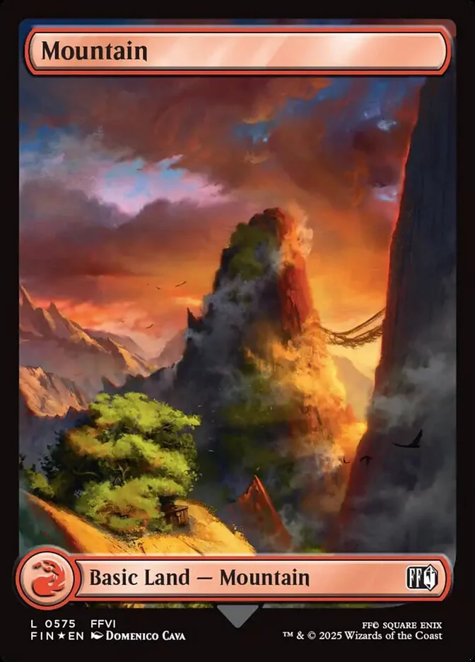 Mountain (Final Fantasy) - Magic: The Gathering in TCG Land