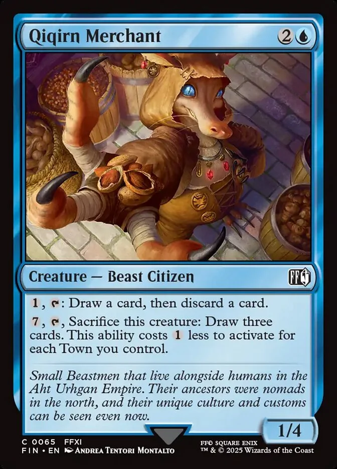Qiqirn Merchant (Final Fantasy) - Magic: The Gathering in TCG Land