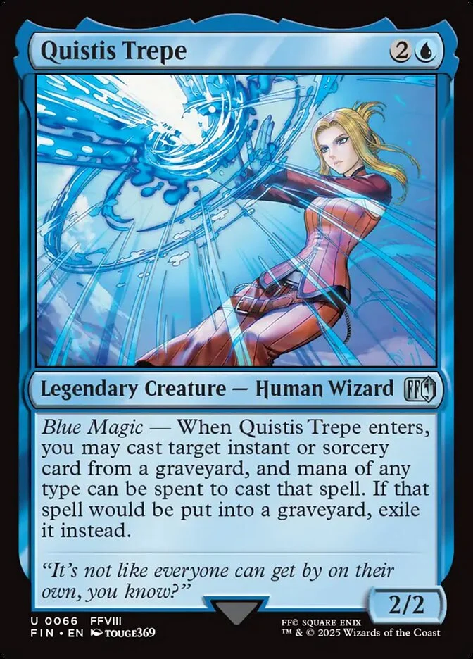 Quistis Trepe (Final Fantasy) - Magic: The Gathering in TCG Land