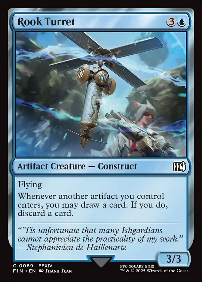 Rook Turret (Final Fantasy) - Magic: The Gathering in TCG Land