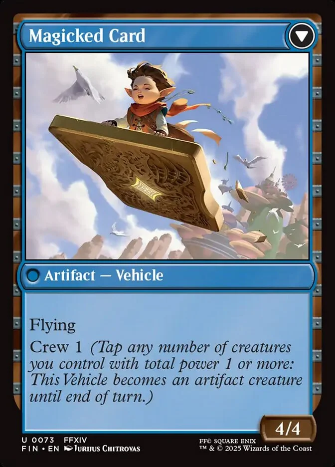 Magicked Card (Final Fantasy) - Magic: The Gathering in TCG Land