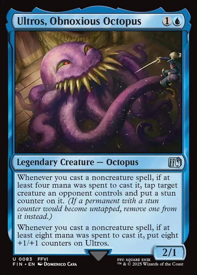 Ultros, Obnoxious Octopus (Final Fantasy) - Magic: The Gathering in TCG Land