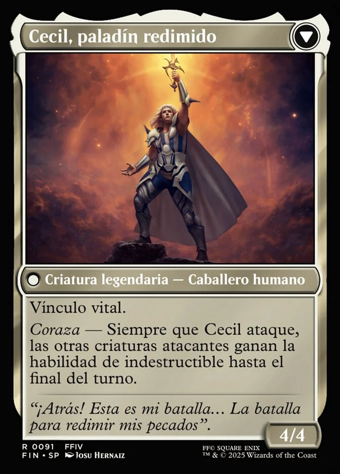 Cecil, Redeemed Paladin (Final Fantasy) - Magic: The Gathering in TCG Land México