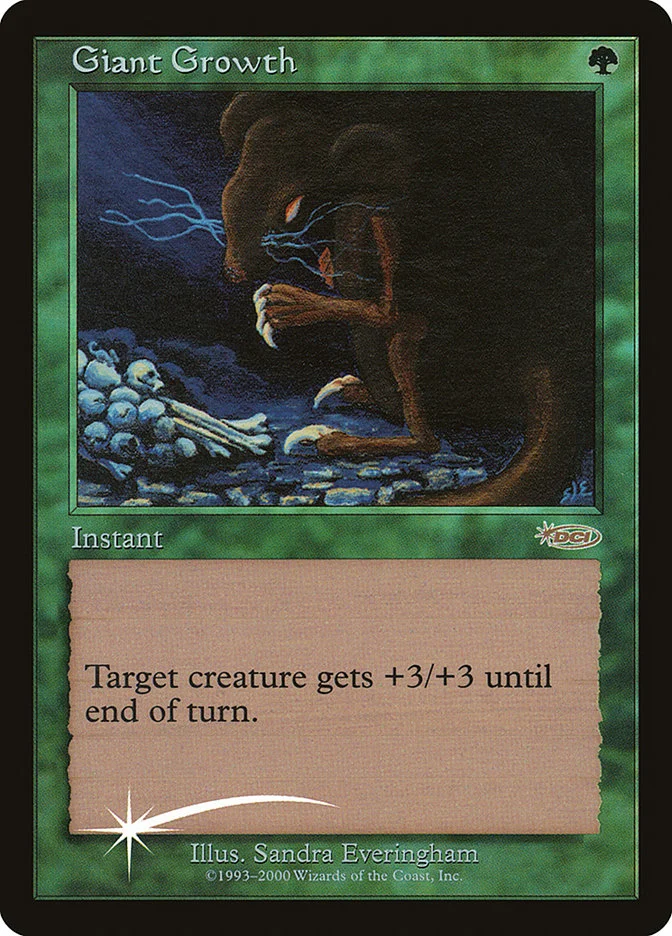 Giant Growth (Friday Night Magic 2000) - Magic: The Gathering in TCG Land