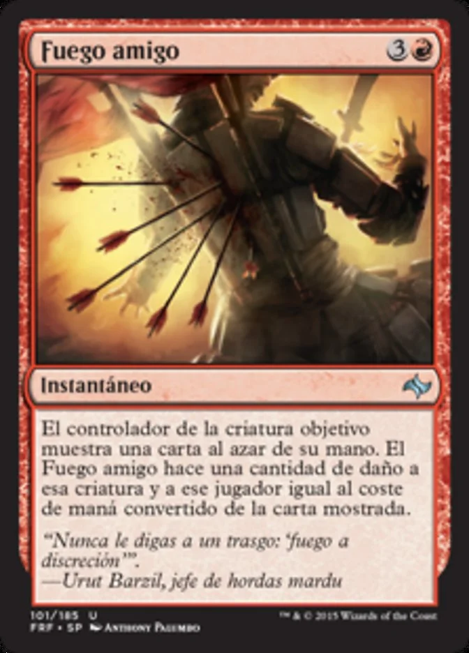 Fuego amigo (Fate Reforged) - Magic: The Gathering in TCG Land