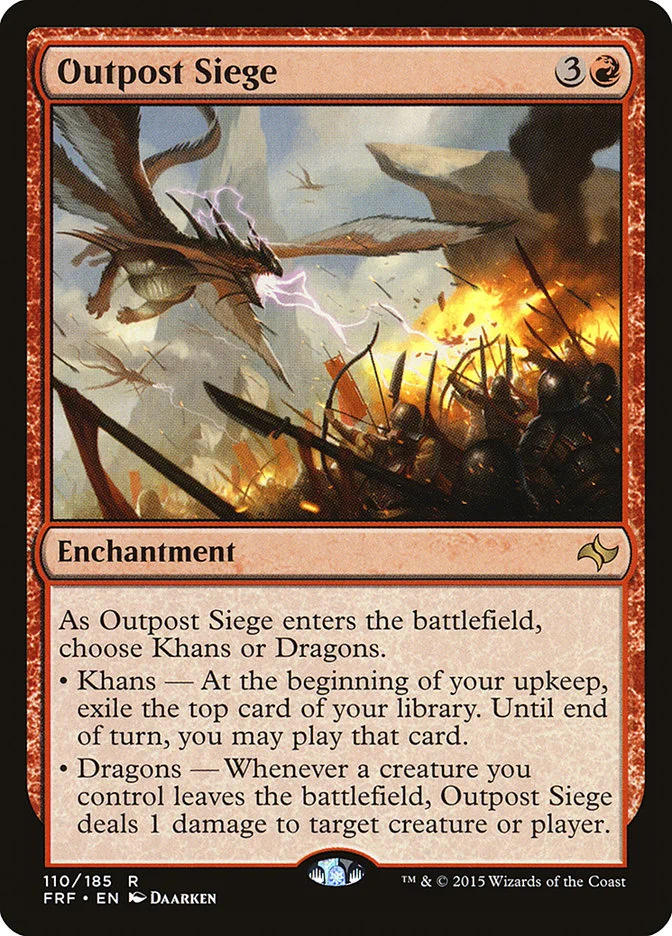 Outpost Siege (Fate Reforged) - Magic: The Gathering in TCG Land