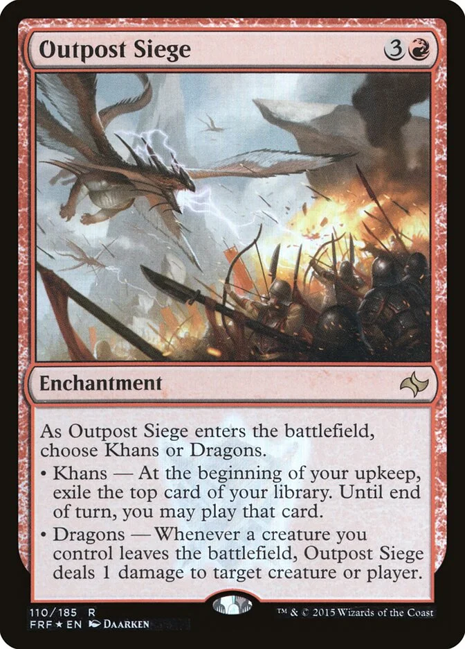 Outpost Siege (Fate Reforged) - Magic: The Gathering in TCG Land