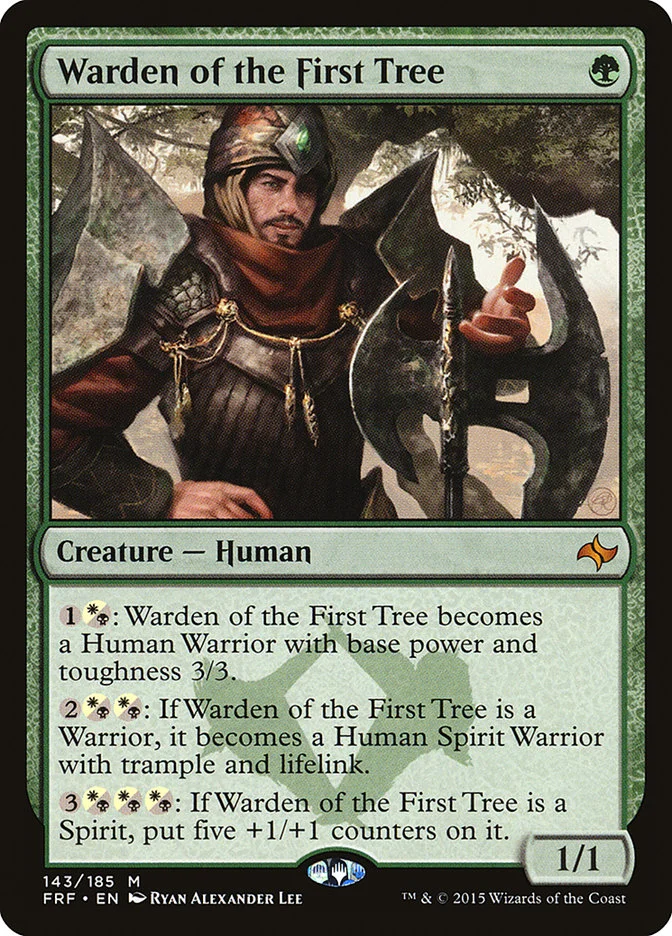 Warden of the First Tree (Fate Reforged) - Magic: The Gathering in TCG Land