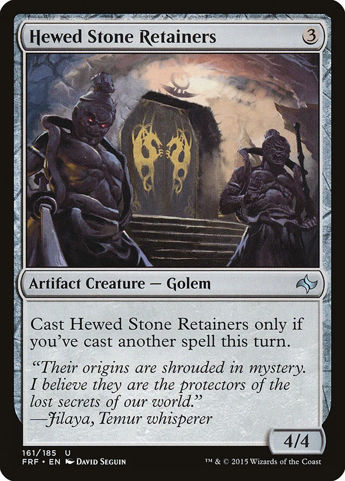 Hewed Stone Retainers (Fate Reforged) - Magic: The Gathering in TCG Land