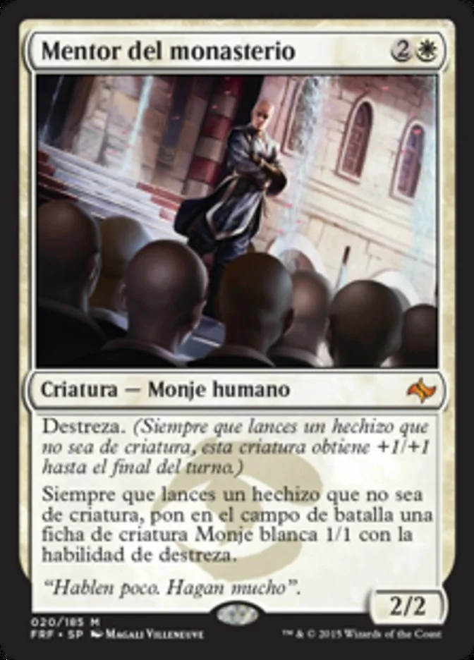 Mentor del monasterio (Fate Reforged) - Magic: The Gathering in TCG Land México