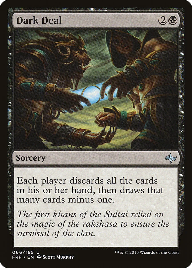 Dark Deal (Fate Reforged) - Magic: The Gathering in TCG Land