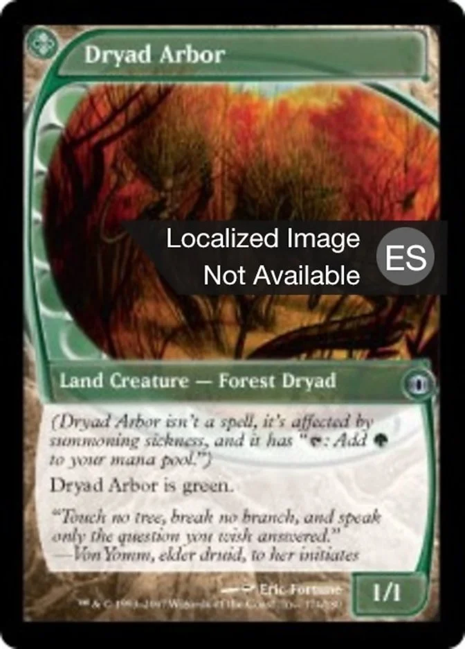 Dríada enramada (Future Sight) - Magic: The Gathering in TCG Land