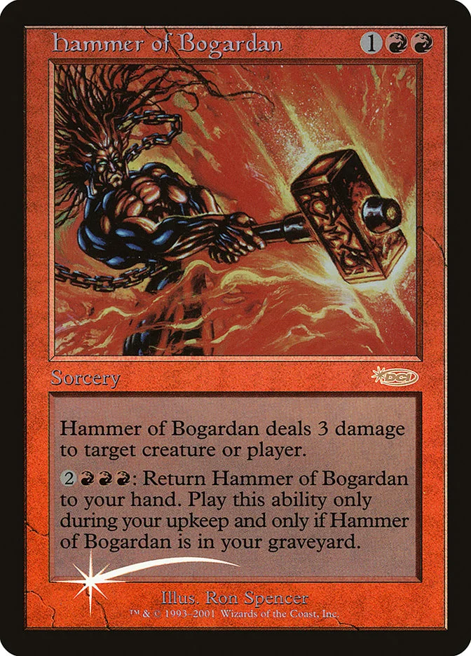 Hammer of Bogardan (Judge Gift Cards 2002) - Magic: The Gathering in TCG Land