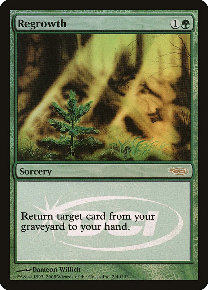 Regrowth (Judge Gift Cards 2005) - Magic: The Gathering in TCG Land
