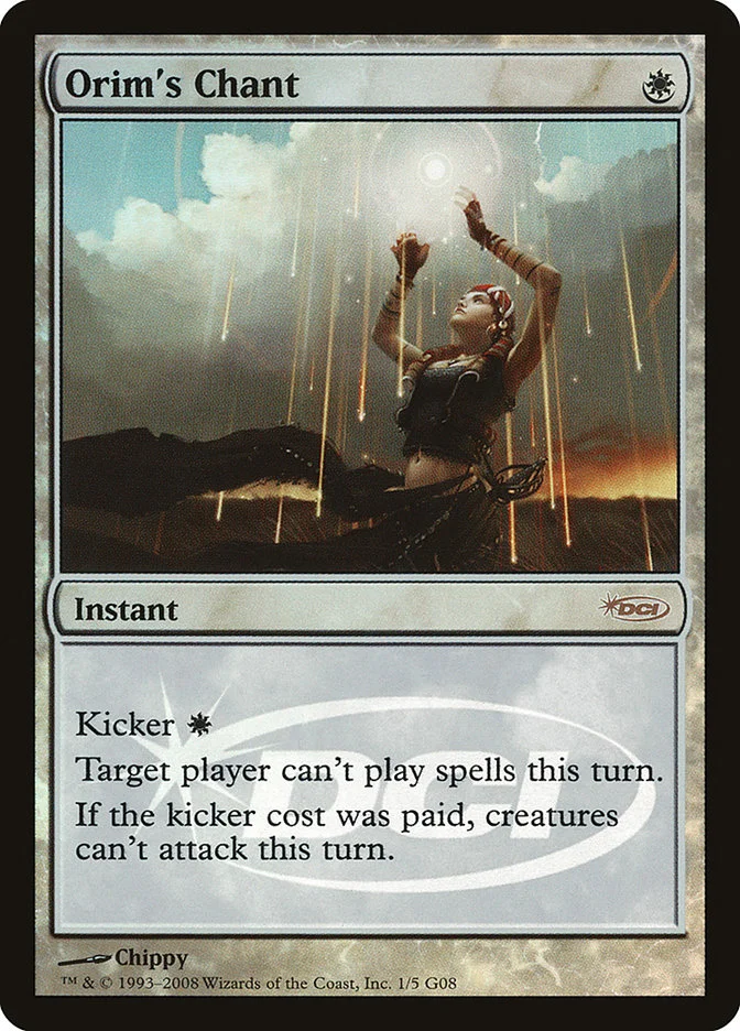 Orim's Chant (Judge Gift Cards 2008) - Magic: The Gathering in TCG Land