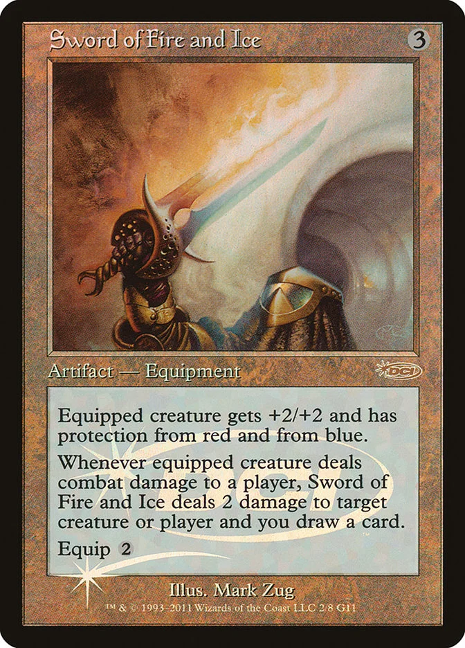 Sword of Fire and Ice (Judge Gift Cards 2011) - Magic: The Gathering in TCG Land