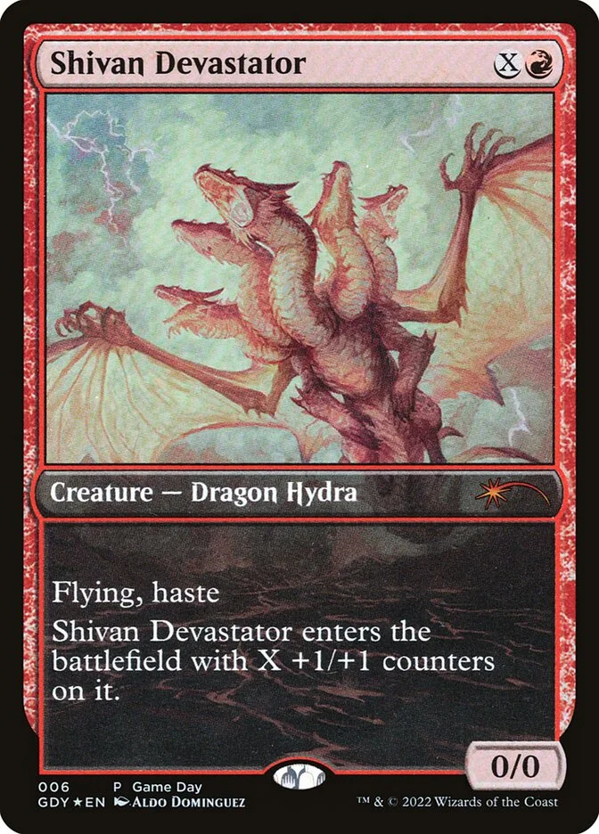 Shivan Devastator (Game Day Promos) - Magic: The Gathering in TCG Land