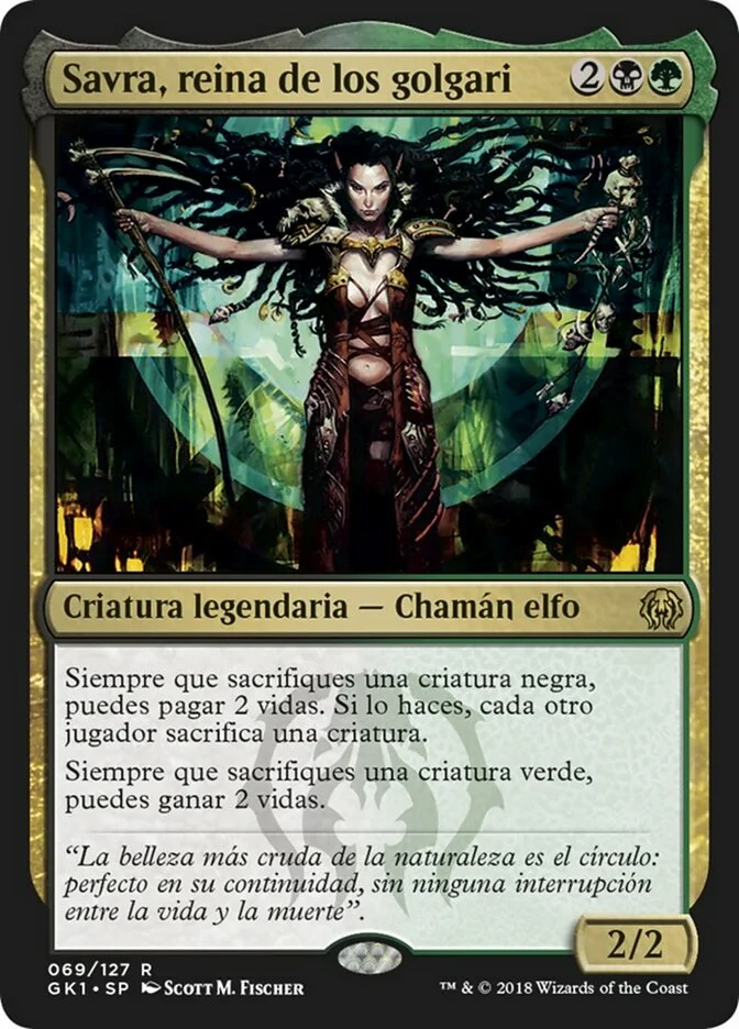 Savra, reina de los golgari (GRN Guild Kit) - Magic: The Gathering in TCG Land