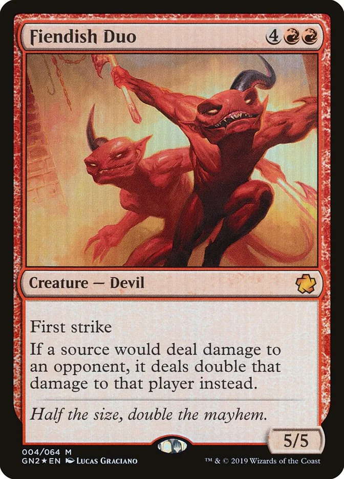 Fiendish Duo (Game Night 2019) - Magic: The Gathering in TCG Land