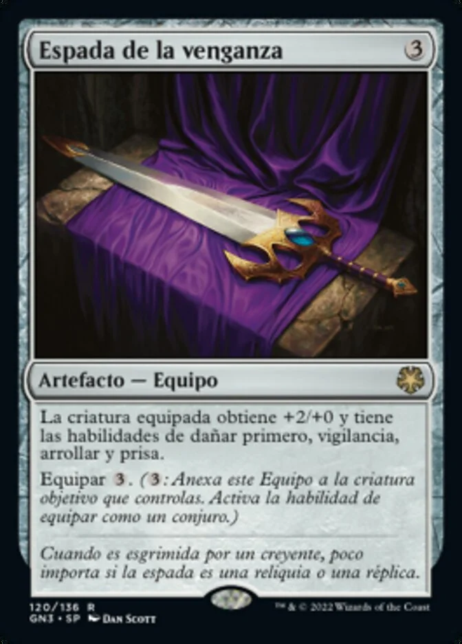 Espada de la venganza (Game Night: Free-for-All) - Magic: The Gathering in TCG Land