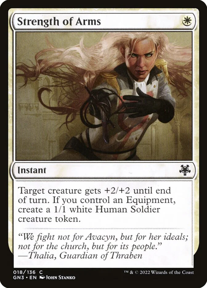 Strength of Arms (Game Night: Free-for-All) - Magic: The Gathering in TCG Land