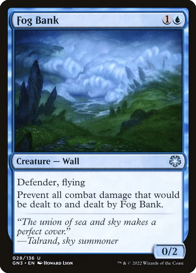Fog Bank (Game Night: Free-for-All) - Magic: The Gathering in TCG Land