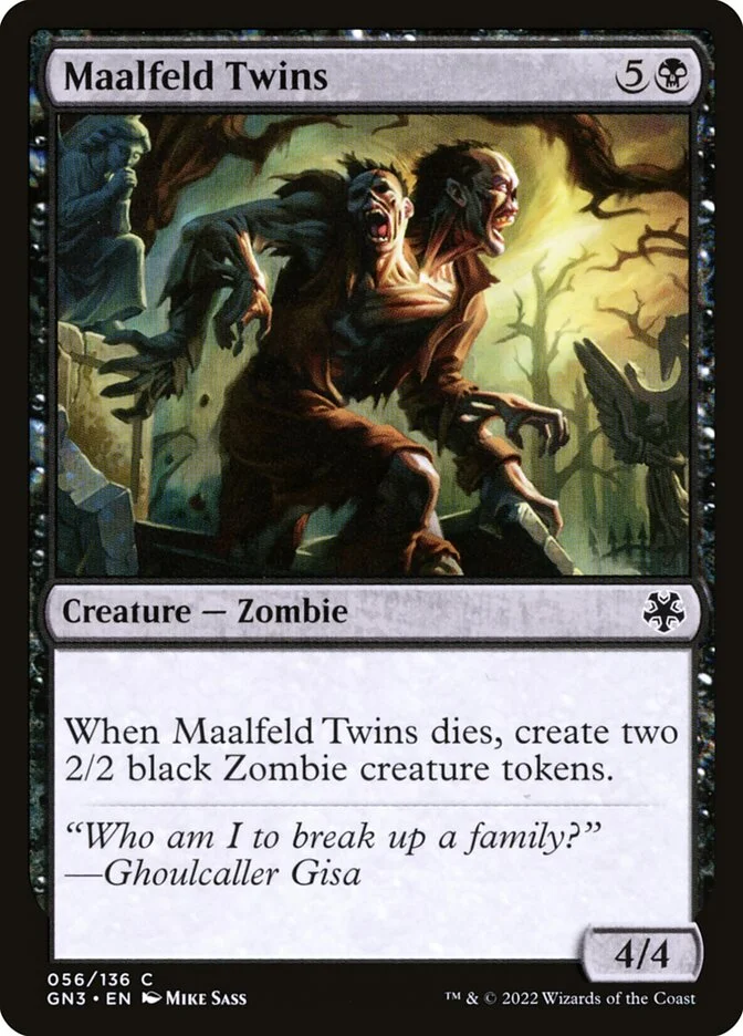 Maalfeld Twins (Game Night: Free-for-All) - Magic: The Gathering in TCG Land México