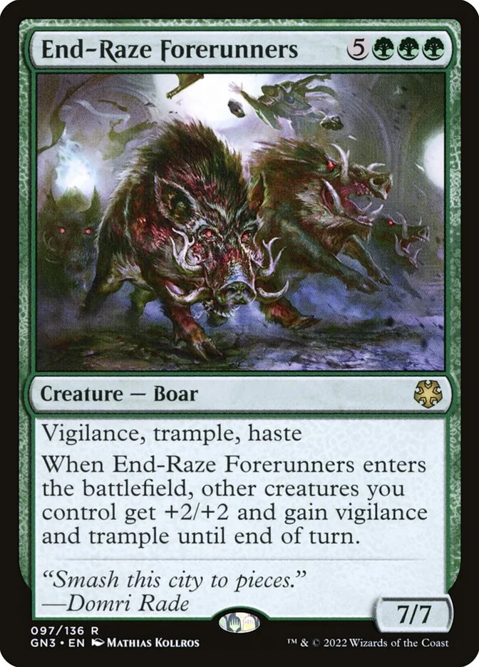 End-Raze Forerunners (Game Night: Free-for-All) - Magic: The Gathering in TCG Land