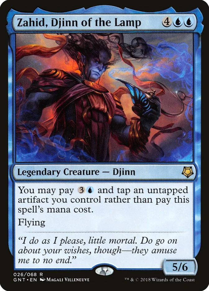 Zahid, Djinn of the Lamp (Game Night) - Magic: The Gathering in TCG Land
