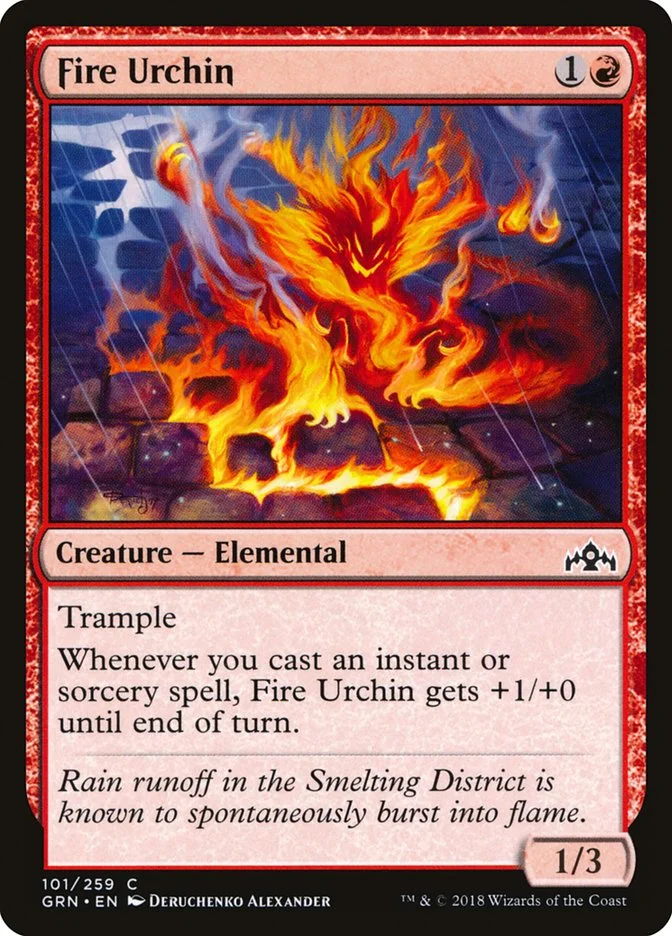 Fire Urchin (Guilds of Ravnica) - Magic: The Gathering in TCG Land