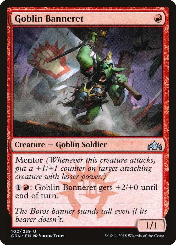 Goblin Banneret (Guilds of Ravnica) - Magic: The Gathering in TCG Land México