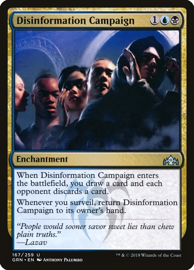 Disinformation Campaign (Guilds of Ravnica) - Magic: The Gathering in TCG Land
