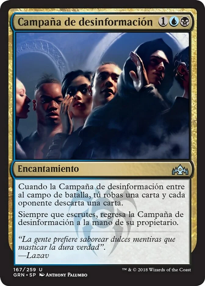 Campaña de desinformación (Guilds of Ravnica) - Magic: The Gathering in TCG Land
