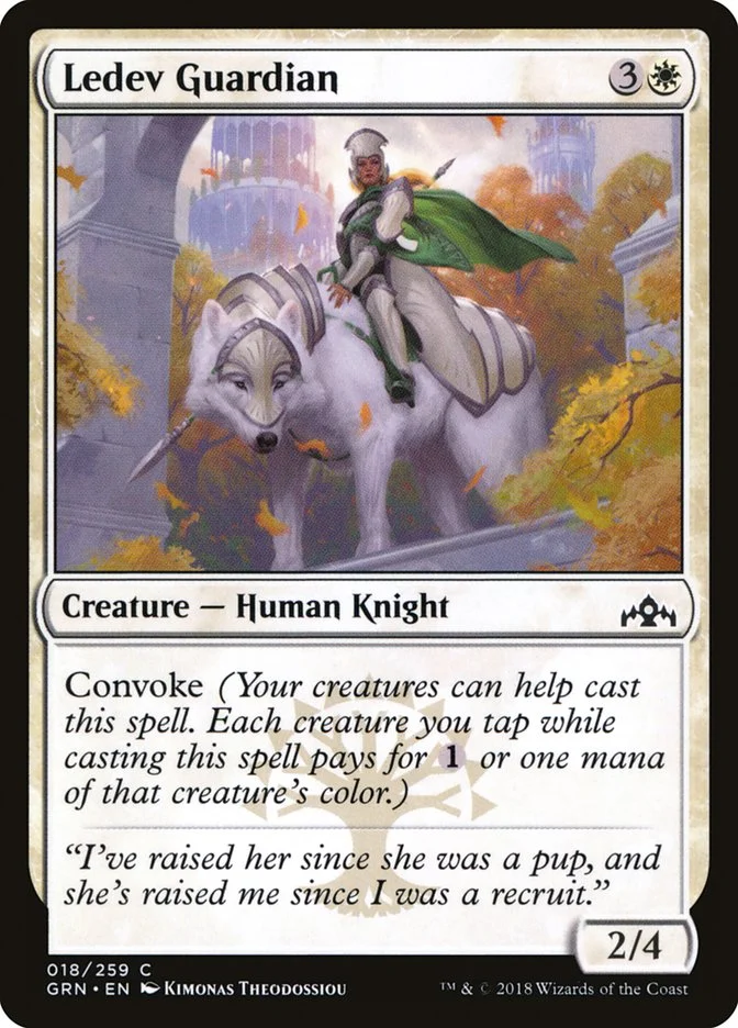 Ledev Guardian (Guilds of Ravnica) - Magic: The Gathering in TCG Land