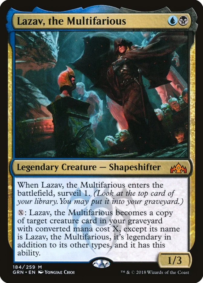 Lazav, the Multifarious (Guilds of Ravnica) - Magic: The Gathering in TCG Land
