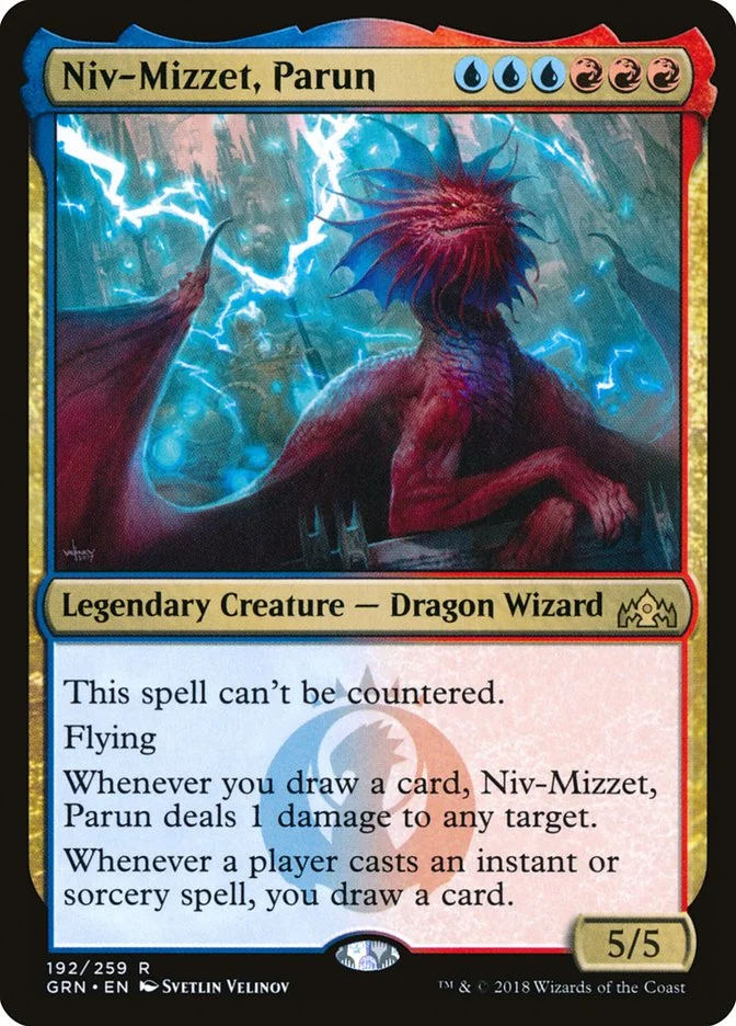 Niv-Mizzet, Parun (Guilds of Ravnica) - Magic: The Gathering in TCG Land