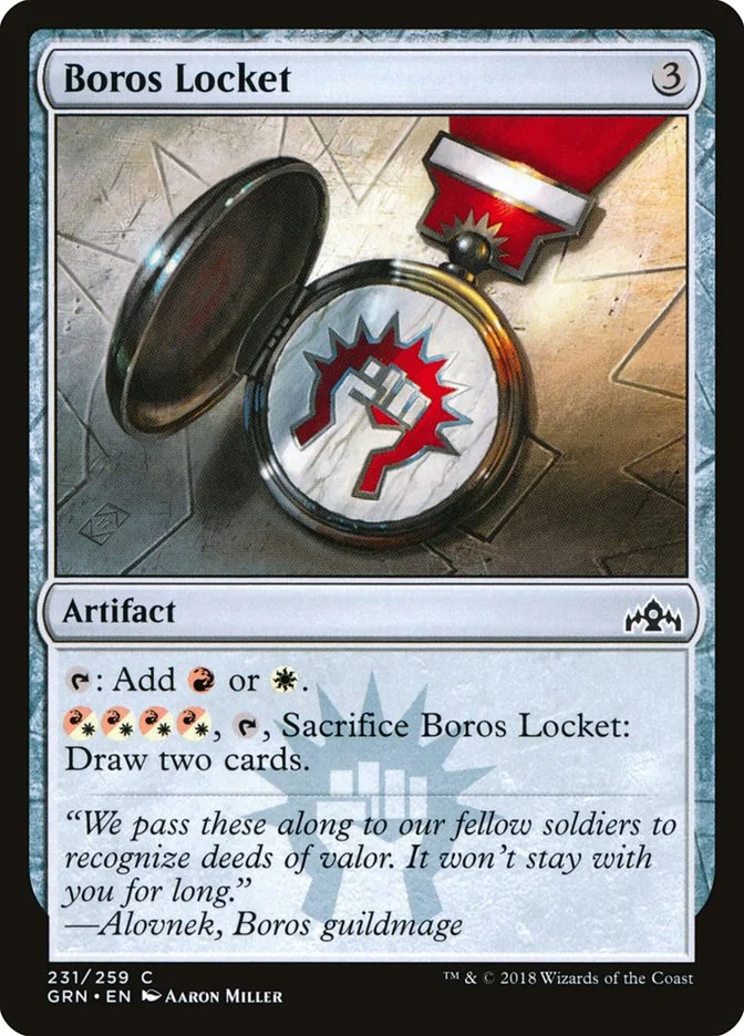 Boros Locket (Guilds of Ravnica) - Magic: The Gathering in TCG Land México